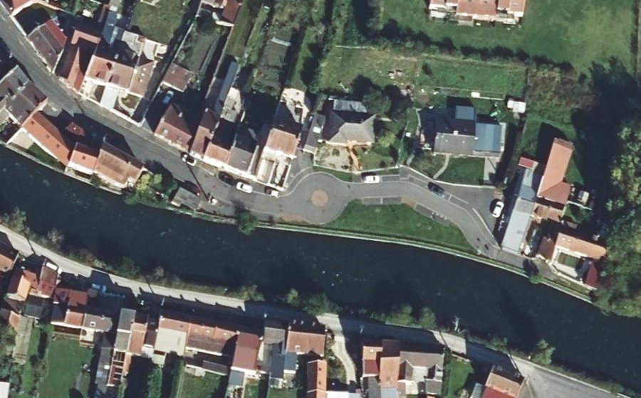 Vue aérienne du Mini-giratoire n°989378195