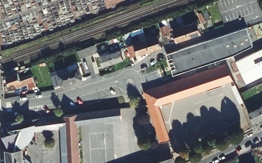 Vue aérienne du Mini-giratoire n°989493133