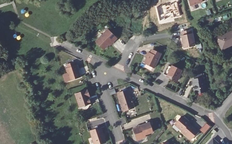 Vue aérienne du Mini-giratoire n°991543330