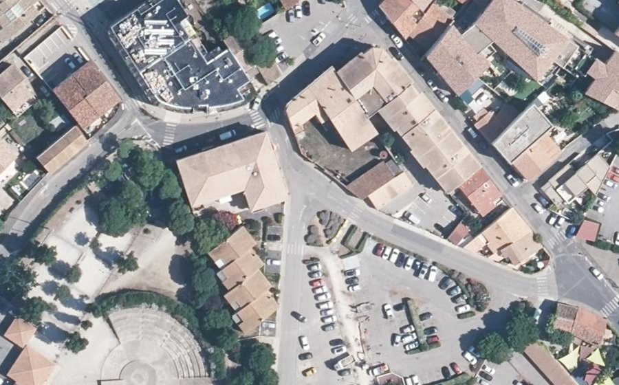 Vue aérienne du Mini-giratoire n°993800784