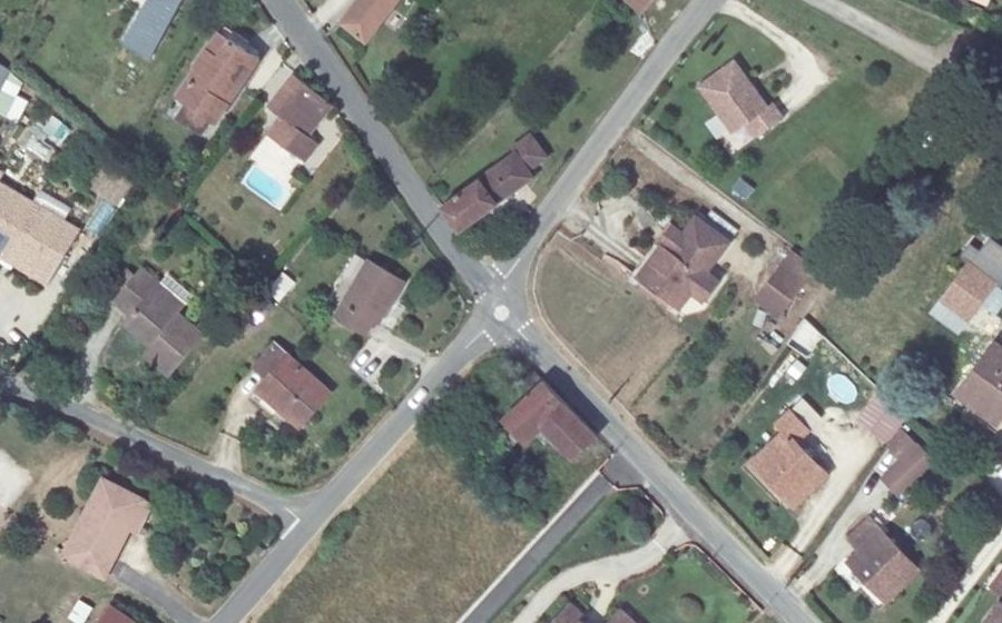 Vue aérienne du Mini-giratoire n°993935653