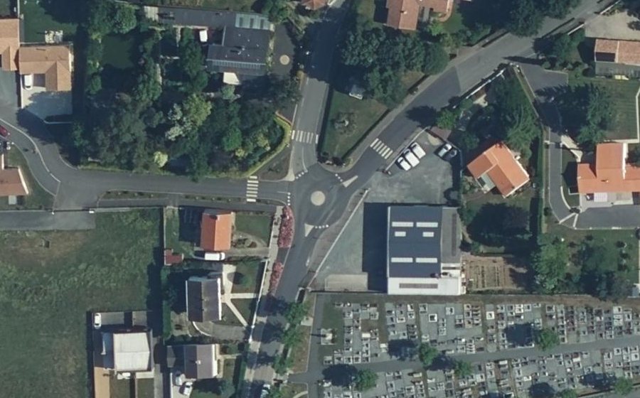 Vue aérienne du Mini-giratoire n°995496846