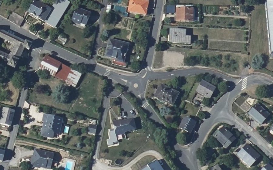 Vue aérienne du Mini-giratoire n°996113523