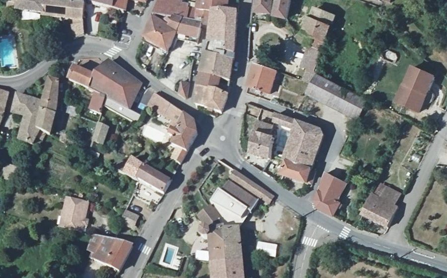 Vue aérienne du Mini-giratoire n°1014281937