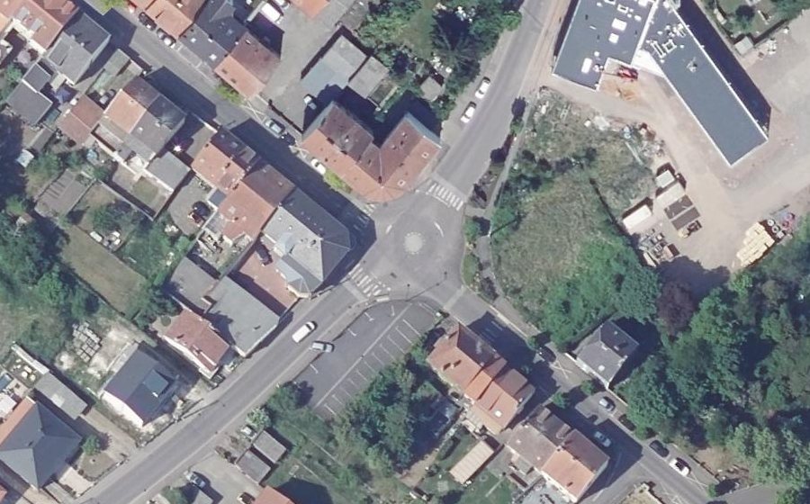 Vue aérienne du Mini-giratoire n°1016210948