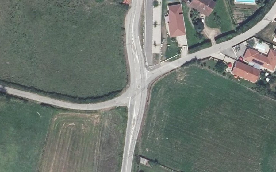 Vue aérienne du Mini-giratoire n°1017628214