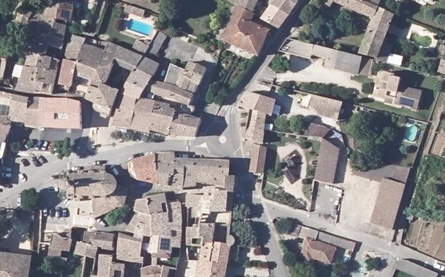 Vue aérienne du Mini-giratoire n°1019013283