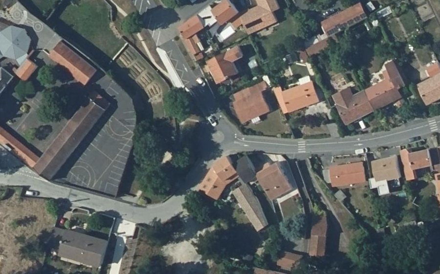 Vue aérienne du Mini-giratoire n°1027955601