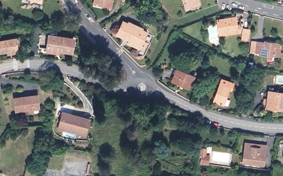 Vue aérienne du Mini-giratoire n°1030004902