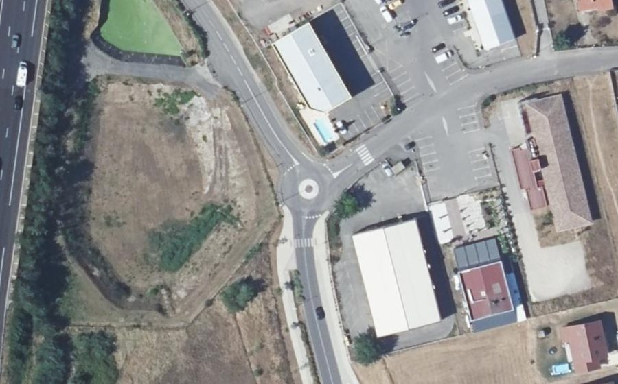 Vue aérienne du Mini-giratoire n°1032260795