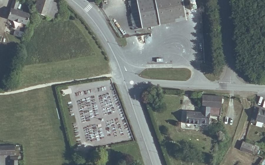 Vue aérienne du Mini-giratoire n°1038178267