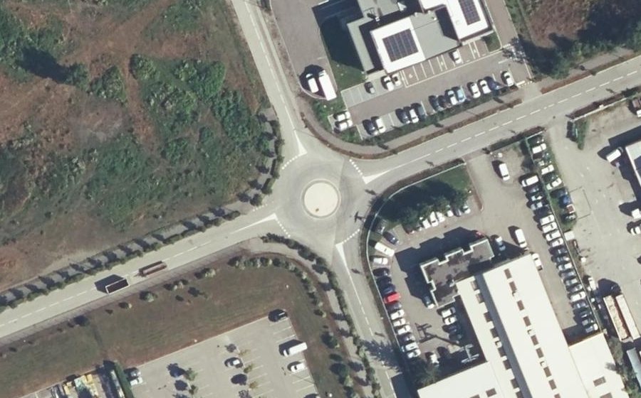 Vue aérienne du Mini-giratoire n°1038255740