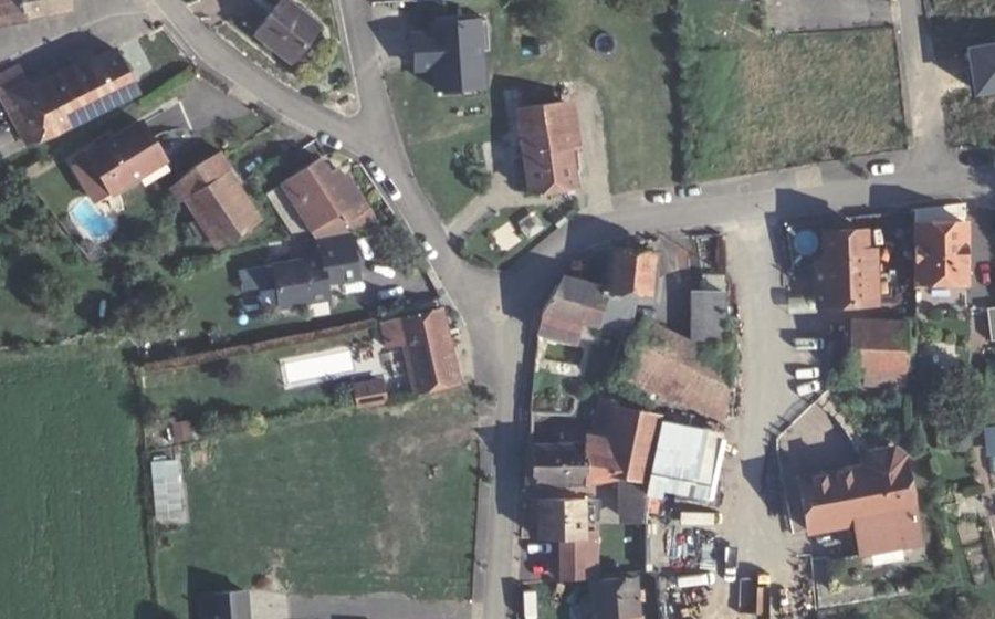 Vue aérienne du Mini-giratoire n°1038334626
