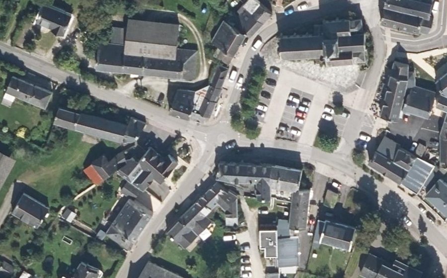 Vue aérienne du Mini-giratoire n°1057411360