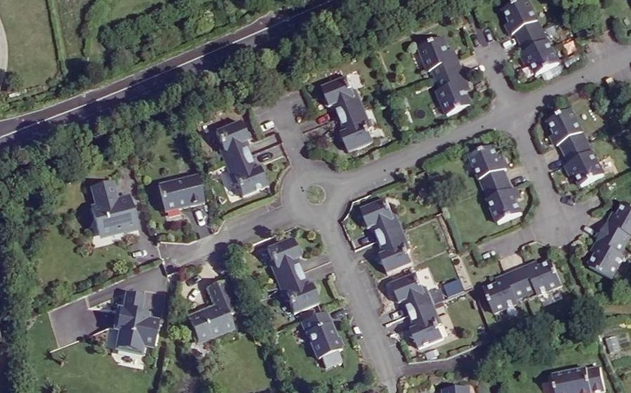 Vue aérienne du Mini-giratoire n°1066127932