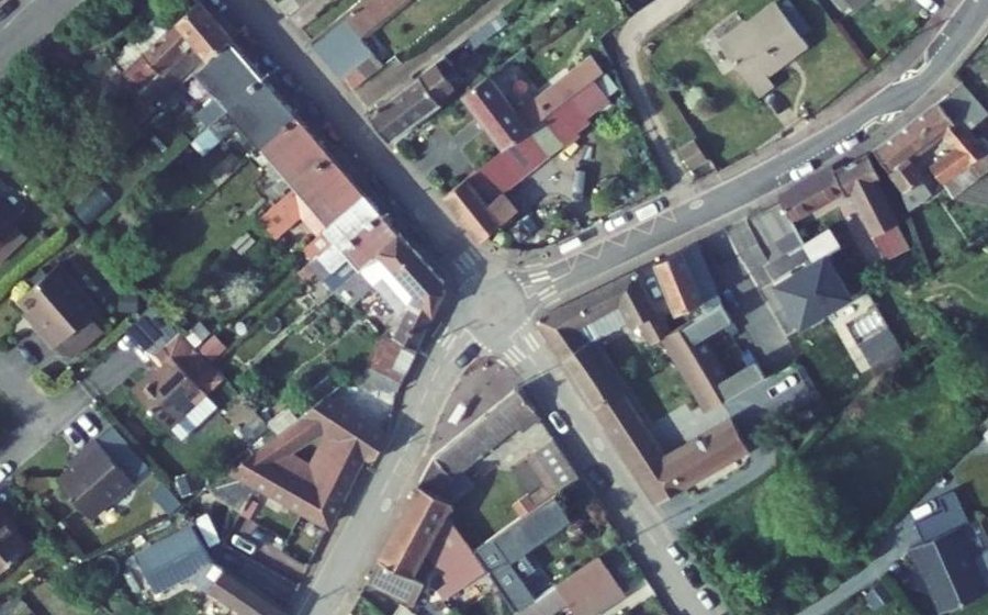 Vue aérienne du Mini-giratoire n°1067603516