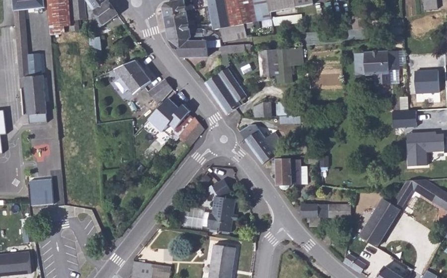 Vue aérienne du Mini-giratoire n°1071027683