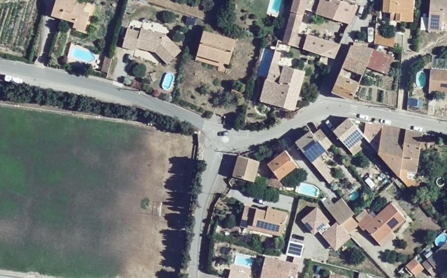 Vue aérienne du Mini-giratoire n°1071300834