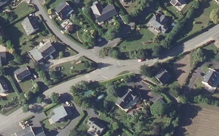 Vue aérienne du Mini-giratoire n°1071468845