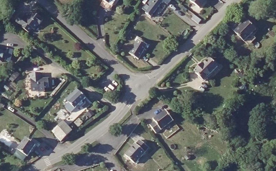 Vue aérienne du Mini-giratoire n°1071469717