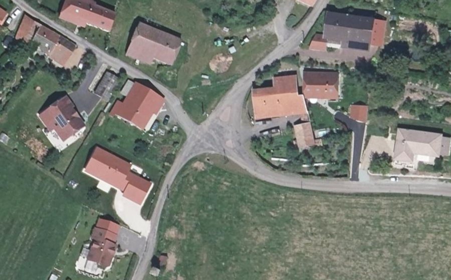 Vue aérienne du Mini-giratoire n°1076231728