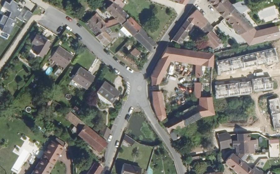Vue aérienne du Mini-giratoire n°1078913303