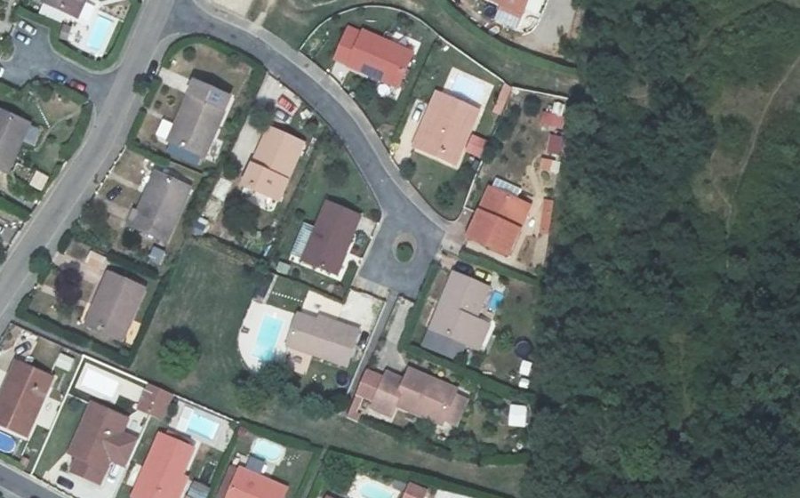 Vue aérienne du Mini-giratoire n°1080913101