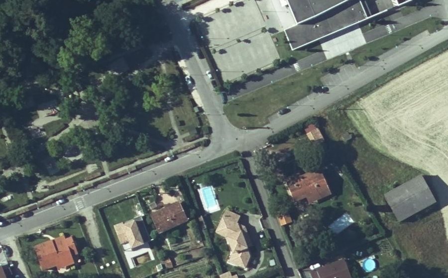 Vue aérienne du Mini-giratoire n°1081315014