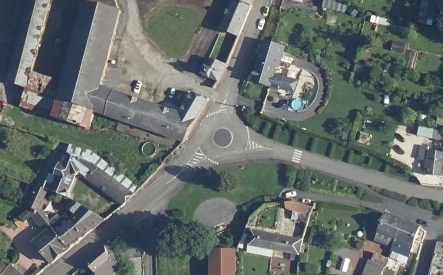Vue aérienne du Mini-giratoire n°1089002177