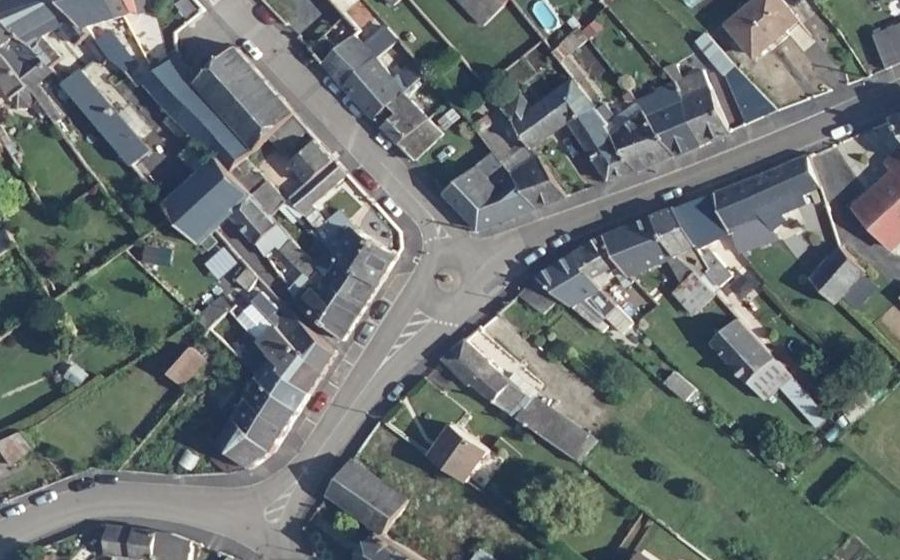 Vue aérienne du Mini-giratoire n°1089003245