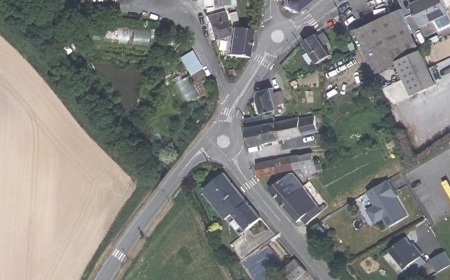 Vue aérienne du Mini-giratoire n°1093957255