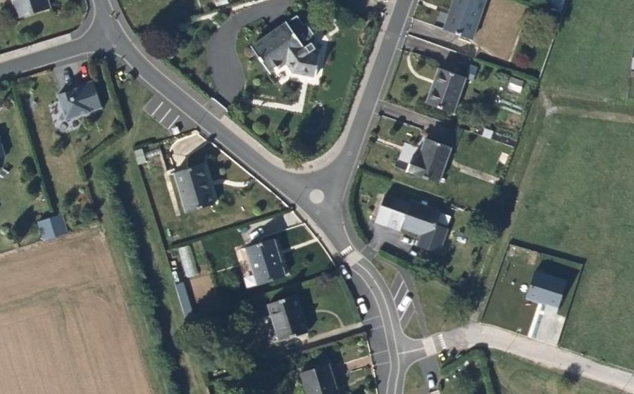 Vue aérienne du Mini-giratoire n°1097025835