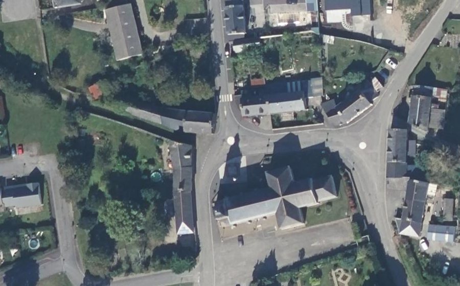 Vue aérienne du Mini-giratoire n°1099615595