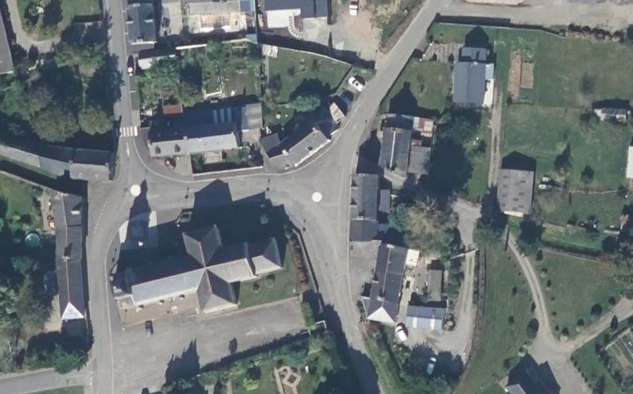 Vue aérienne du Mini-giratoire n°1099615752