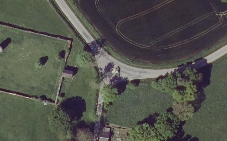 Vue aérienne du Mini-giratoire n°1102063833