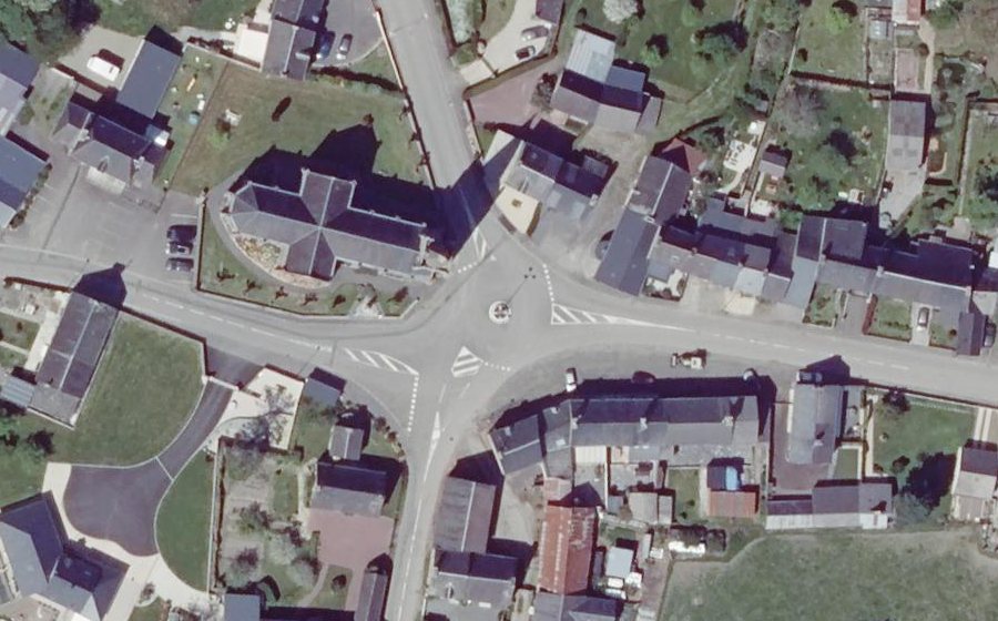 Vue aérienne du Mini-giratoire n°1102086825