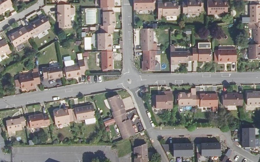 Vue aérienne du Mini-giratoire n°1102438391