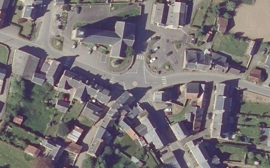 Vue aérienne du Mini-giratoire n°1103013052