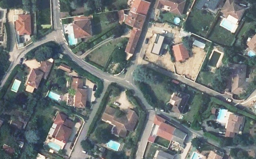 Vue aérienne du Mini-giratoire n°1103426710