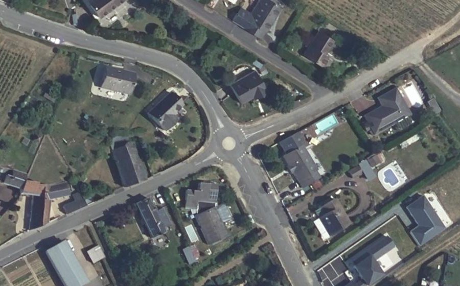 Vue aérienne du Mini-giratoire n°1105492104