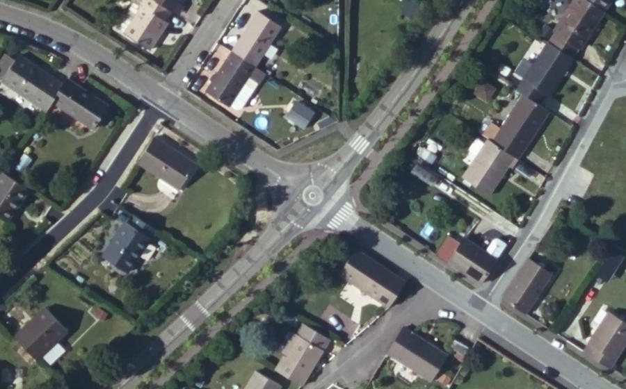 Vue aérienne du Mini-giratoire n°1106261372