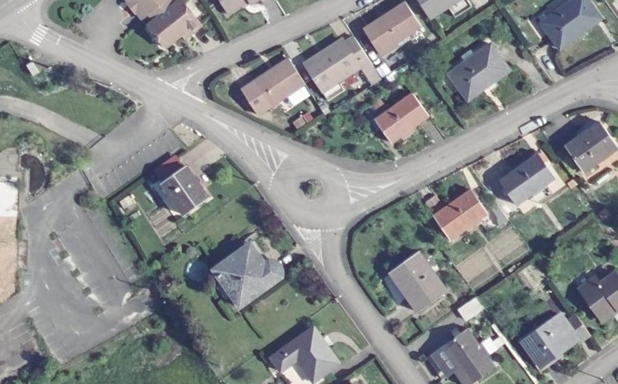 Vue aérienne du Mini-giratoire n°1106858315