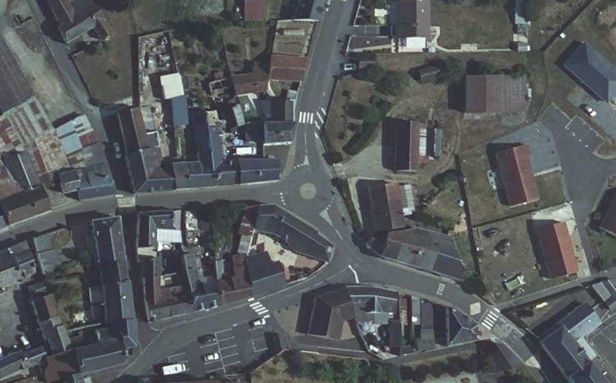 Vue aérienne du Mini-giratoire n°1107354226