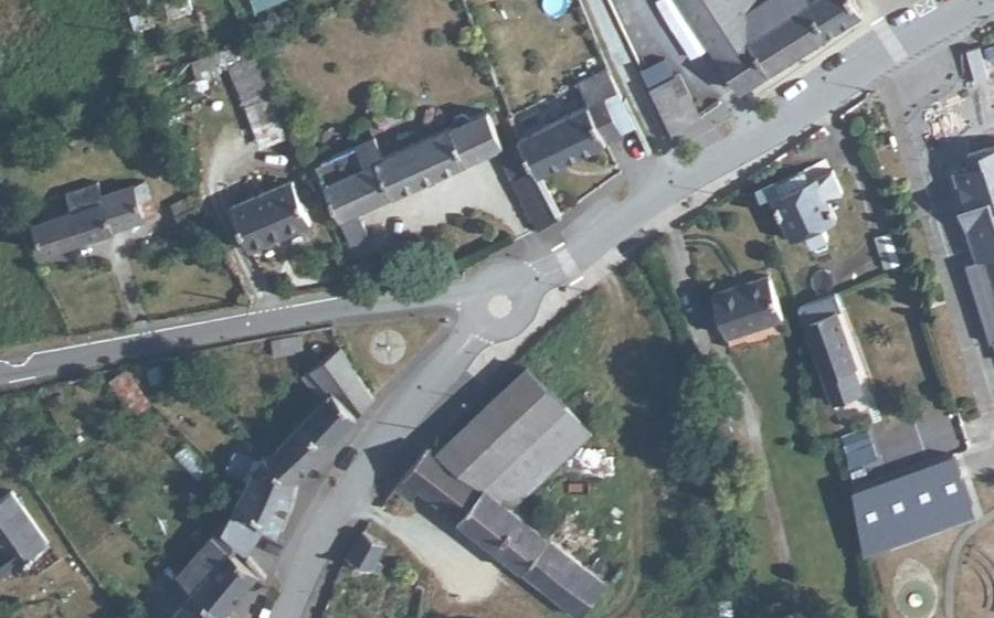 Vue aérienne du Mini-giratoire n°1107479832