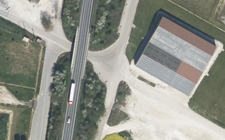 Vue aérienne du Mini-giratoire n°1108930905