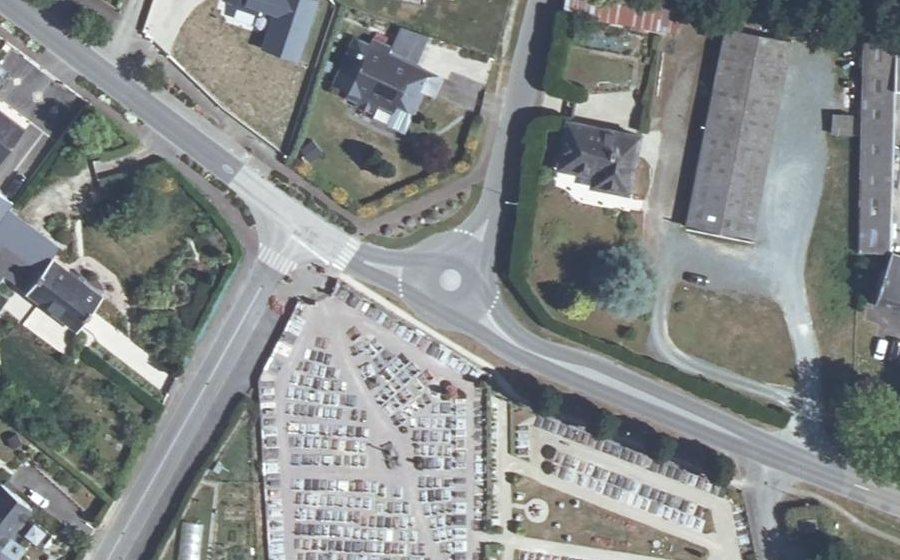 Vue aérienne du Mini-giratoire n°1110203568