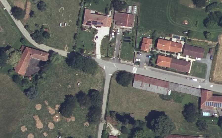 Vue aérienne du Mini-giratoire n°1110372213