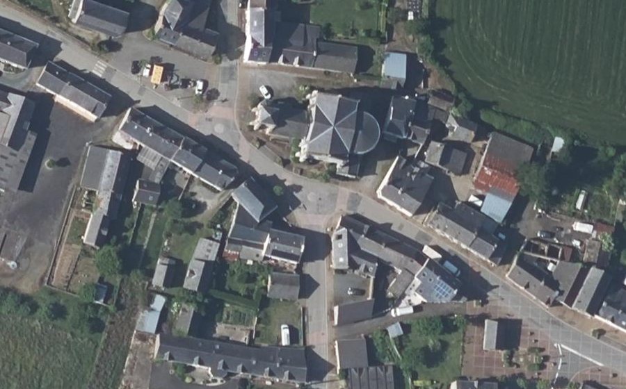 Vue aérienne du Mini-giratoire n°1111868239