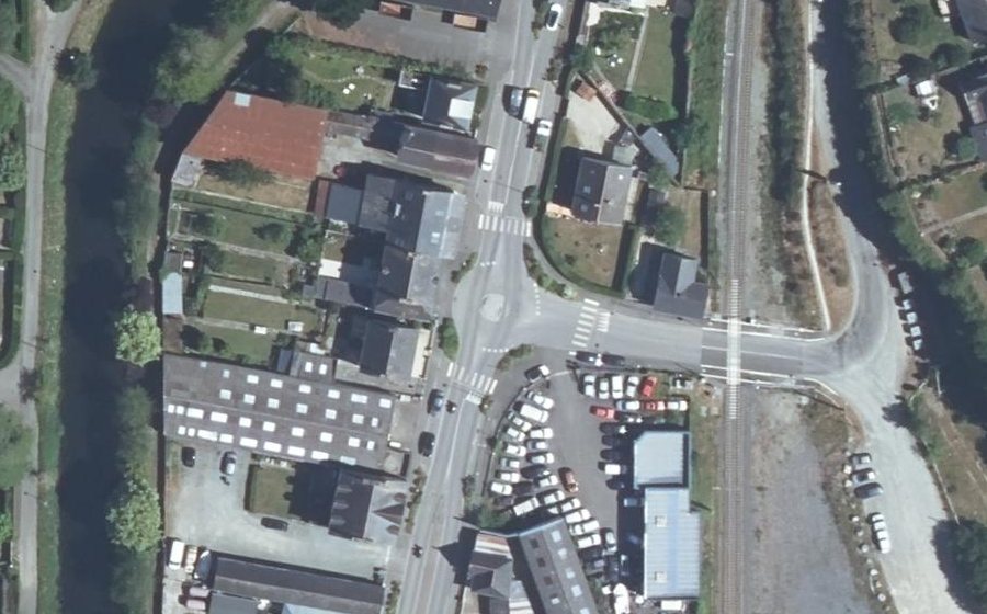 Vue aérienne du Mini-giratoire n°1112269952