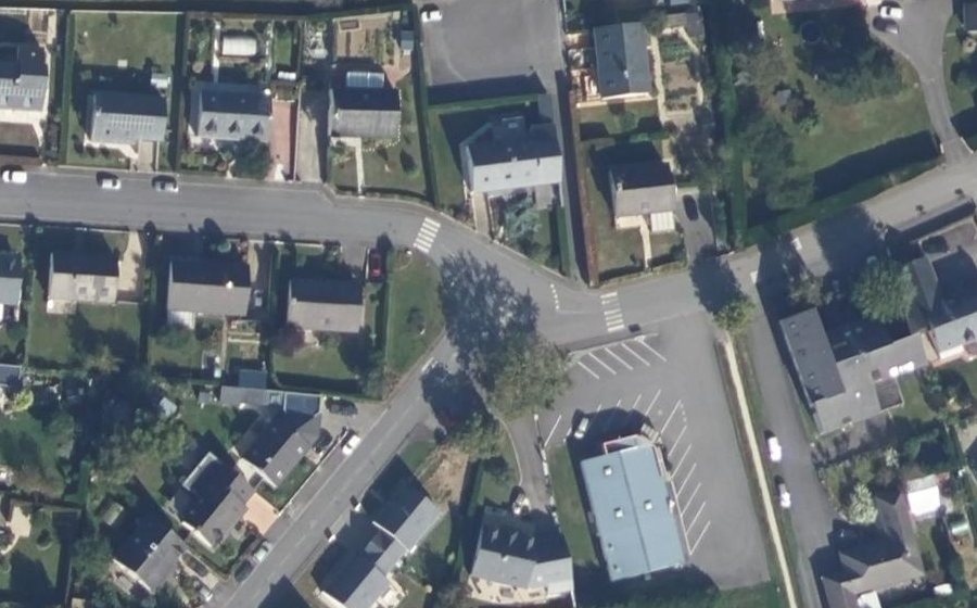 Vue aérienne du Mini-giratoire n°1122429022